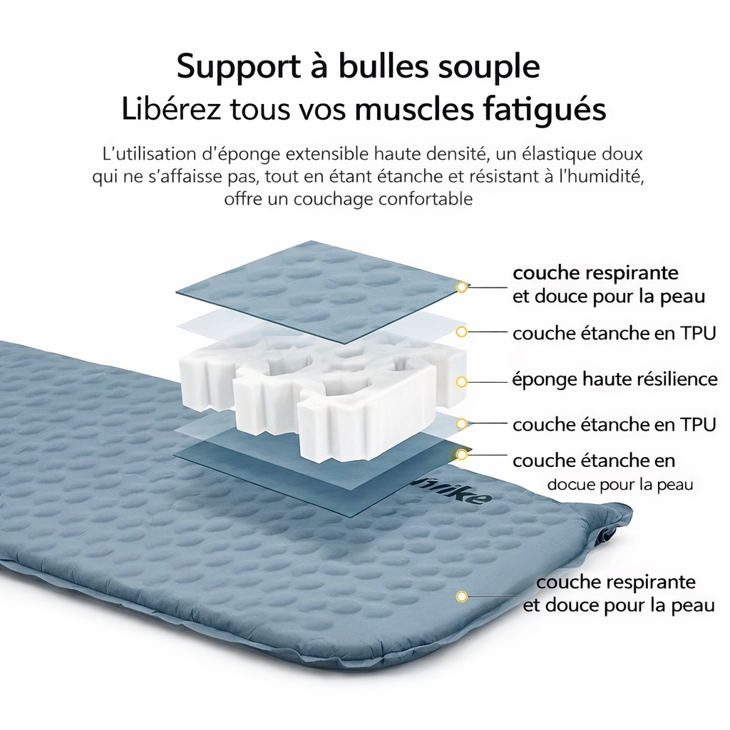 Matelas Gonflable Randonnée Ultraléger Confort