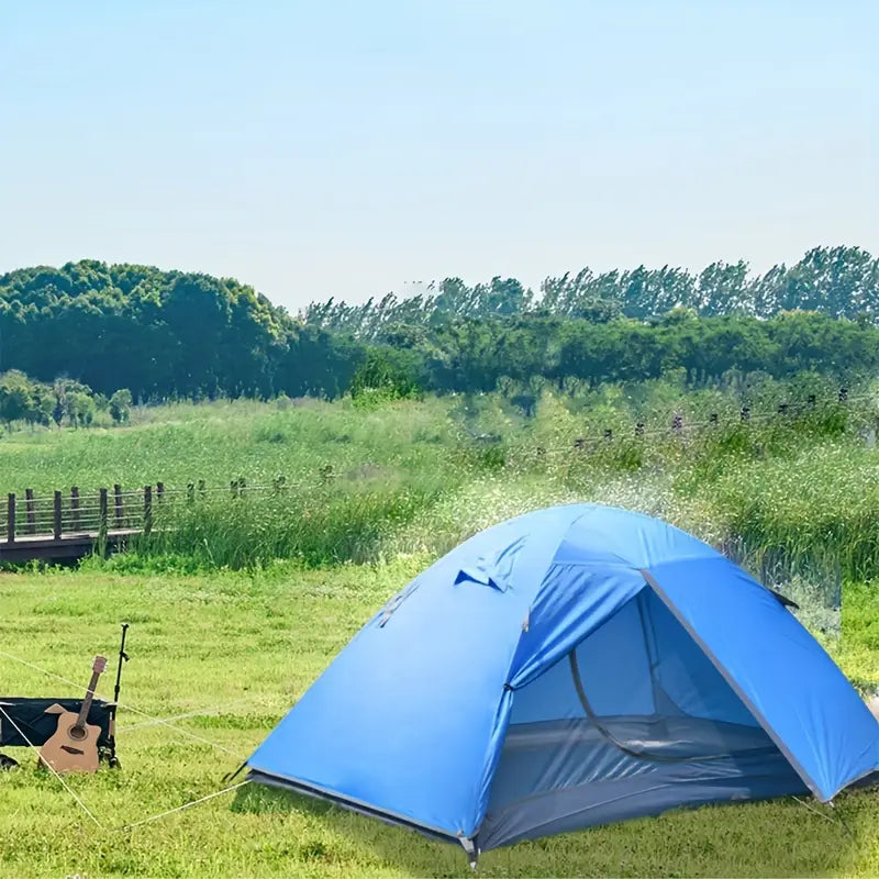 Tente Randonnée 2 Places Légère Confort Camping