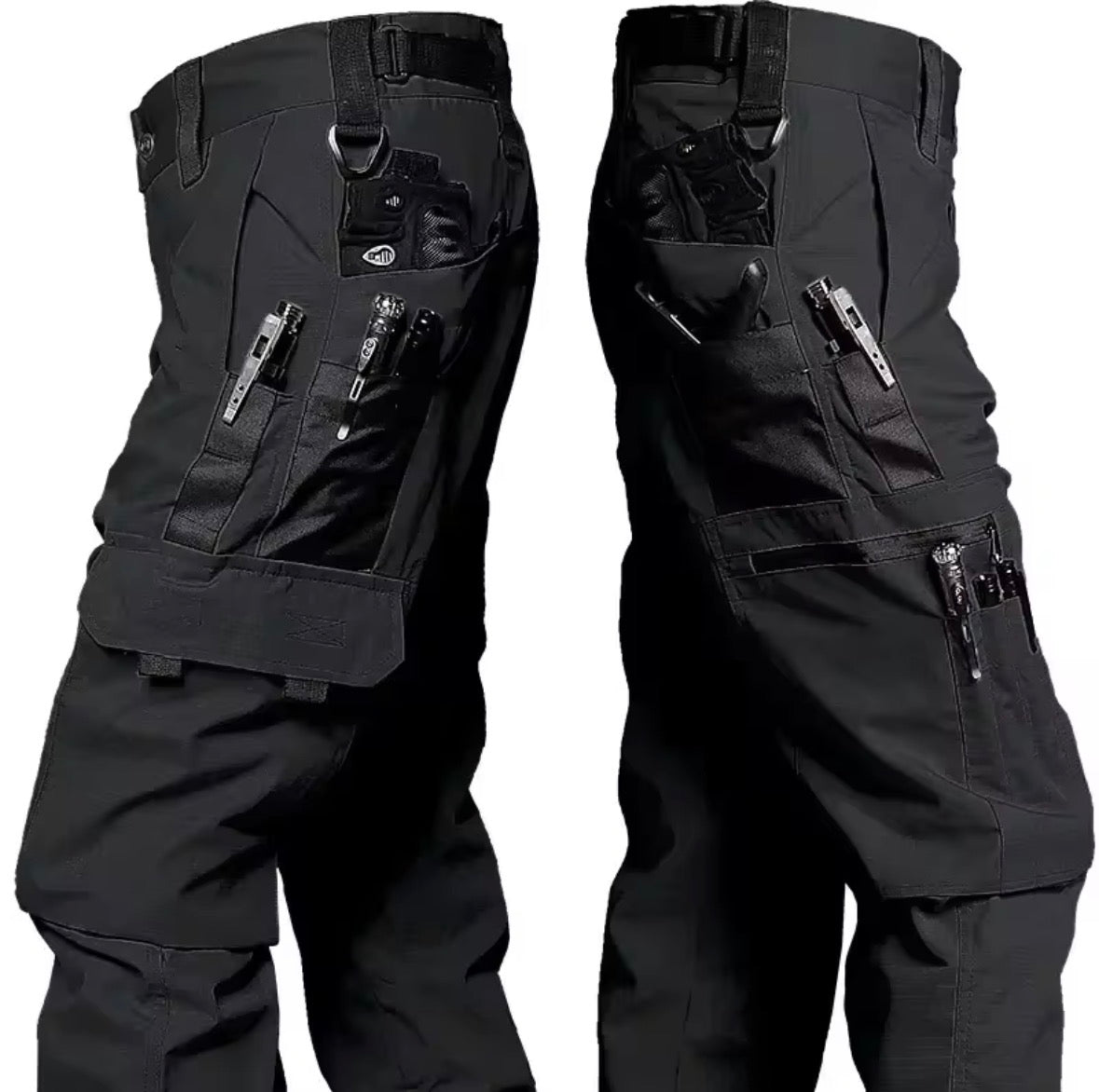 Pantalon Cargo Randonnée Impérméable Léger Confort