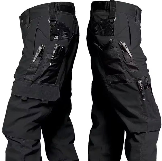 Pantalon Cargo Randonnée Impérméable Léger Confort