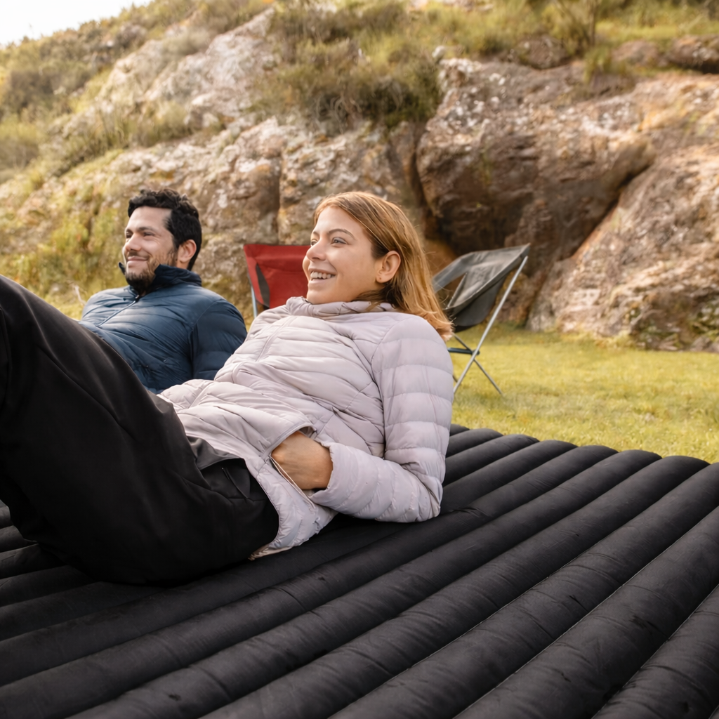 Matelas Gonflable Randonnée Confort Épais 9cm