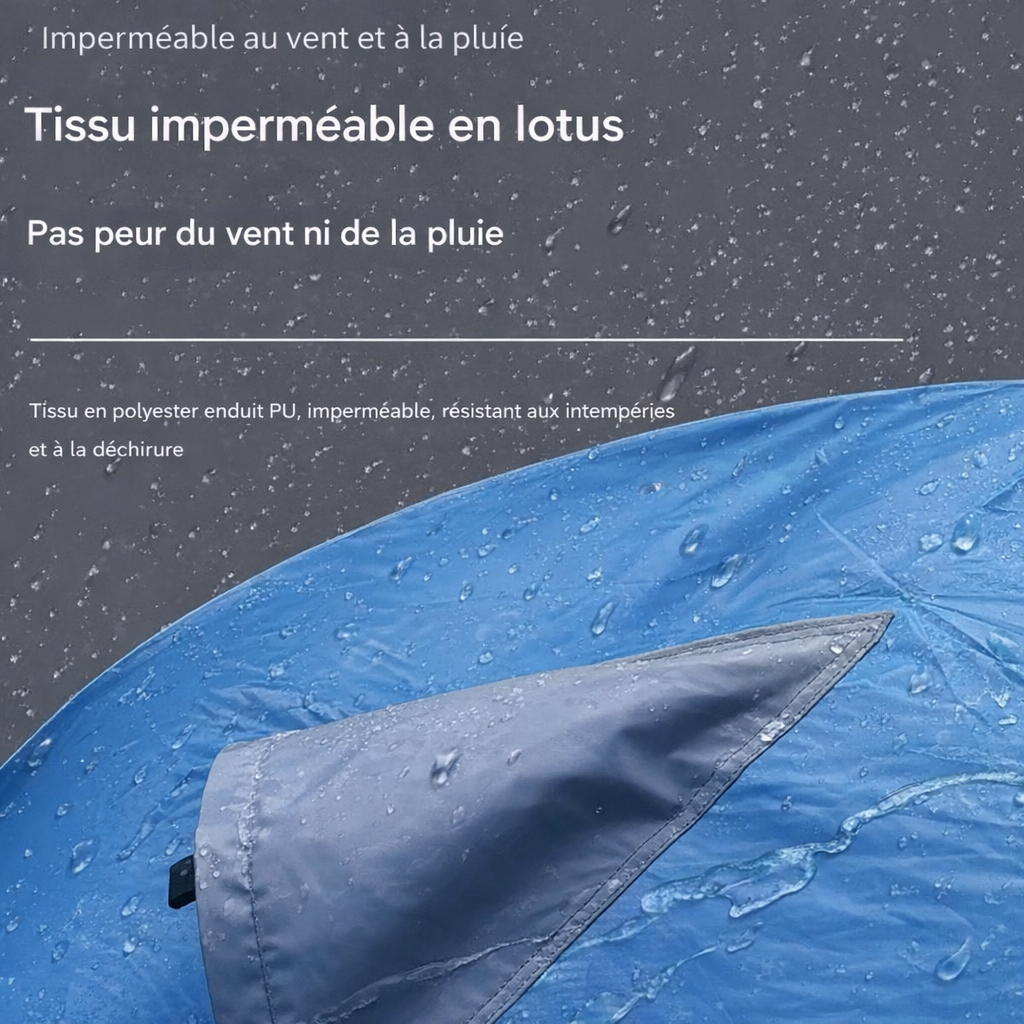 Tente Randonnée 2 Places Légère Confort Camping