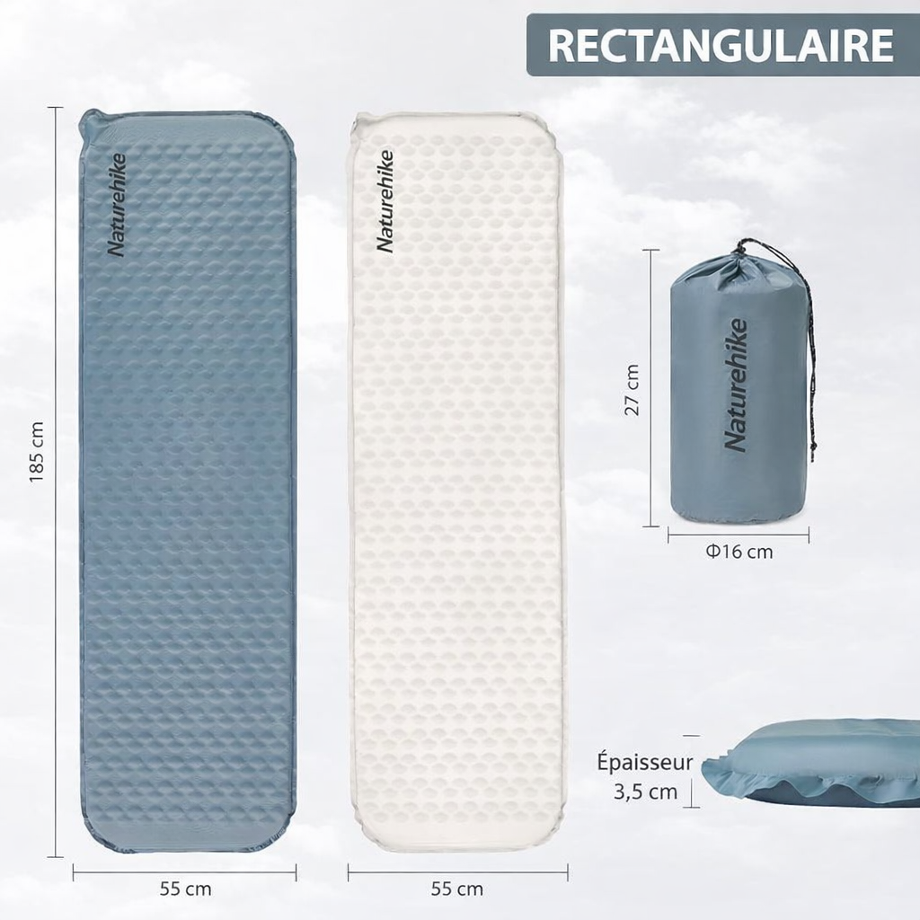 Matelas Gonflable Randonnée Ultraléger Confort