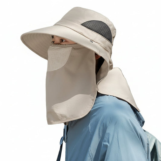 Chapeau Randonnée Anti-UV Protection du Cou Outdoor