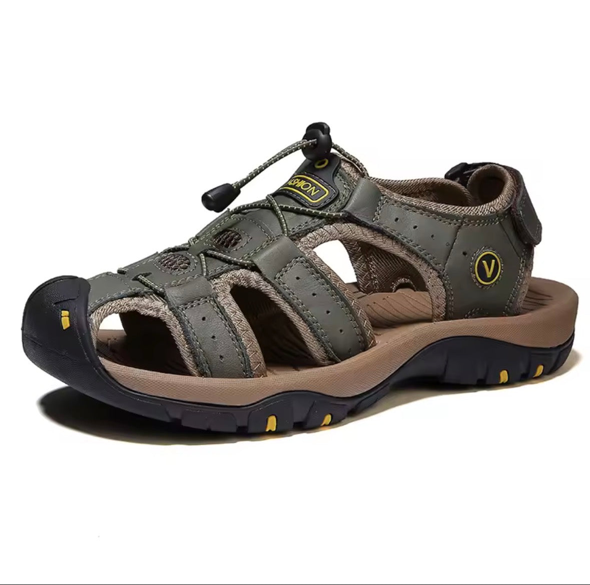 Sandales Homme Cuir Respirantes
