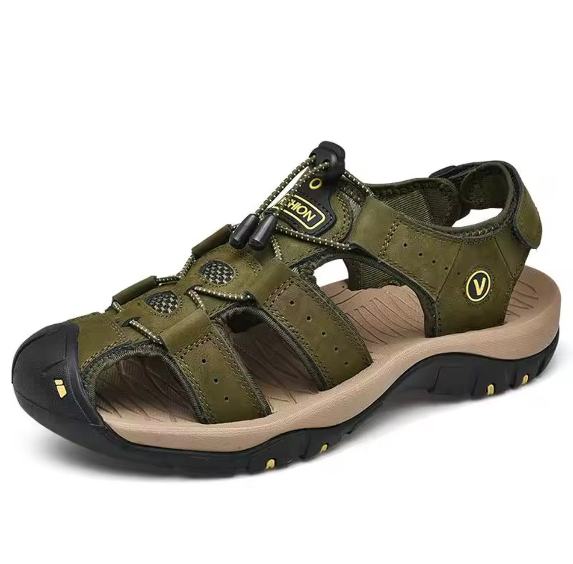 Sandales Homme Cuir Respirantes