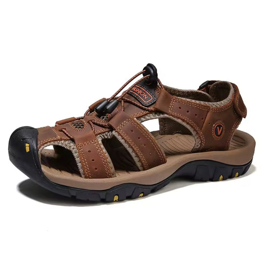 Sandales Homme Cuir Respirantes