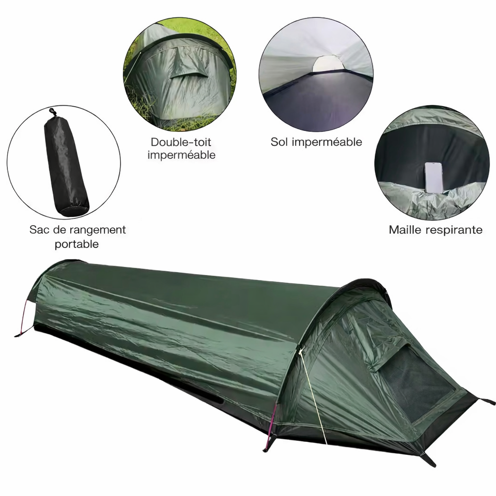 Tente Randonnée Légère Impérméable Outdoor